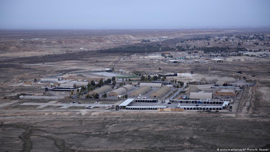 Bên trong căn cứ Ain Al Asad có lính Mỹ và binh sĩ những nước khác đồn trú ở tỉnh Anbar (Iraq). Ảnh: AP
