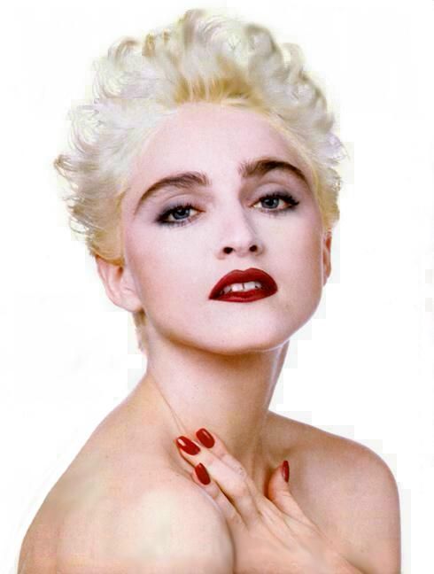 Diva Madonna cũng là một trong những biểu tượng son đỏ nổi tiếng nhất.