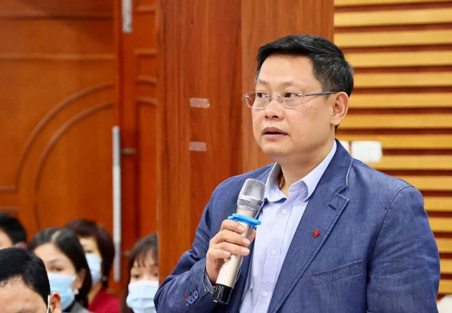 Ông Hoàng Cao Thắng, Phó Giám đốc Sở Xây dựng Hà Nội