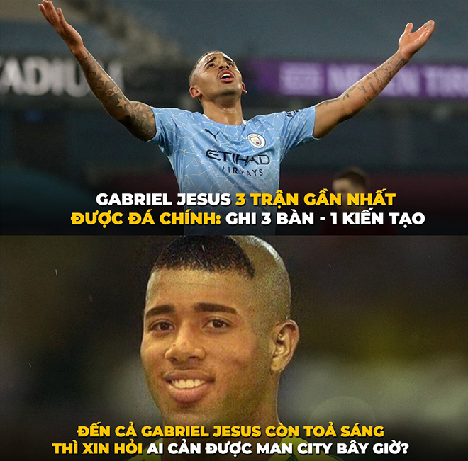 Đến cả "tù trưởng" còn tỏa sáng thì ai cản nổi Man City thời điểm này.