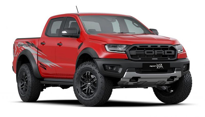 Ford Ranger Raptor có thêm phiên bản X Special màu đỏ với decal tia chớp siêu cháy - 7