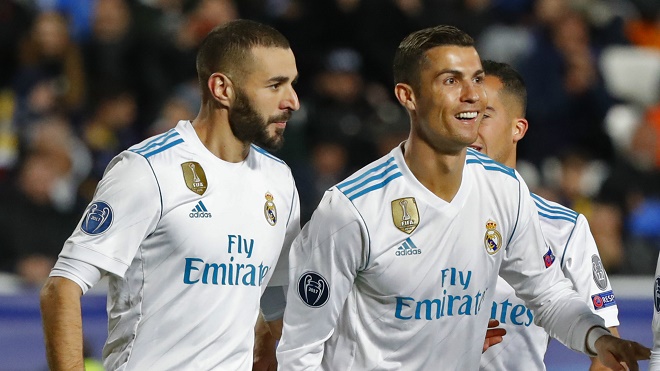 Benzema là đối tác ăn ý của Ronaldo tại Real Madrid