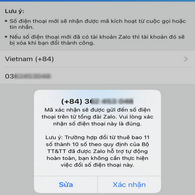 Cách xóa tài khoản Zalo và đổi số điện thoại nhanh nhất - 10