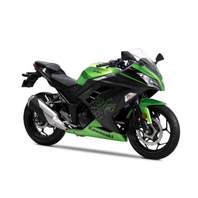 BS6 Kawasaki Ninja 300.