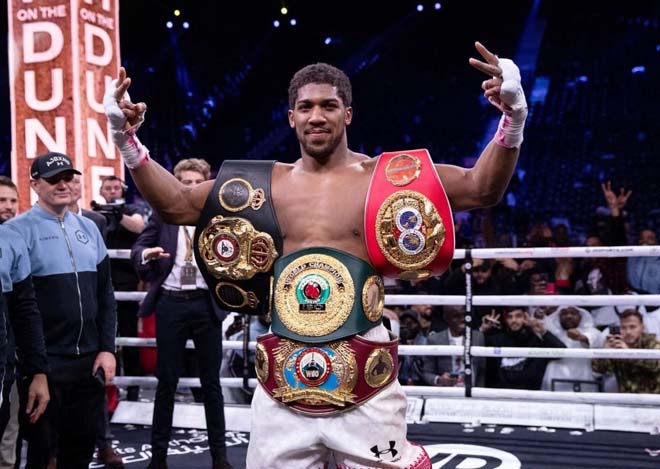 Anthony Joshua thành công nhờ biết nỗ lực từ nghèo khó