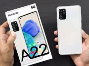 Thời trang Hi-tech - Lộ diện Galaxy A22 5G giá siêu rẻ của Samsung