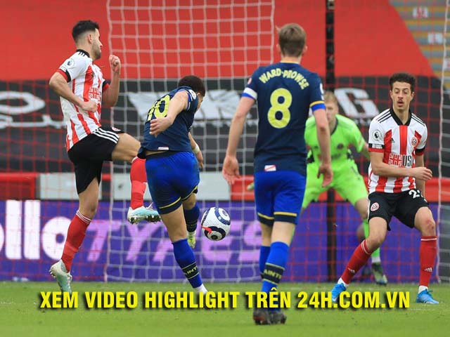 Video Sheffield United - Southampton: Penalty mở điểm, siêu phẩm ấn định