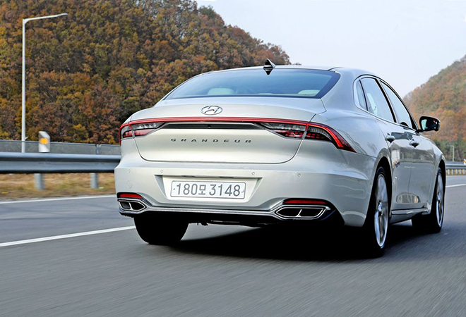 Hyundai Grandeur 2020 bất ngờ xuất hiện trên xe chuyên chở tại Hà Nội - 5