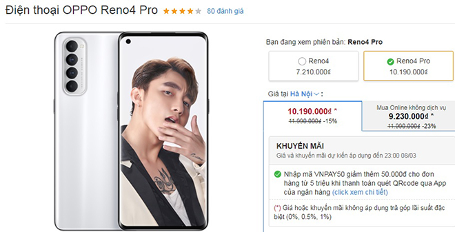 Top smartphone giảm giá nhiều nhất dịp 8/3 - 5