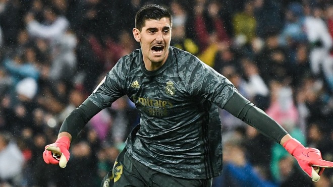 Courtois đang chơi cực hay ở mùa giải này