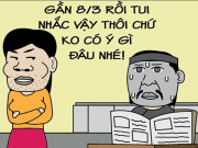 Tranh vui - Mùng 8/3 cận kề, chị em nhắc nhẹ chứ không hề có ý gì đâu!