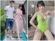 Đời sống Showbiz - Vợ 9X xinh đẹp của Lê Hoàng (The Men) bị chồng &quot;tuýt còi&quot; vì mặc sexy livestream