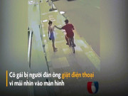 Phi thường - kỳ quặc - Video: Đi xe đạp cướp điện thoại của gái xinh, thanh niên lĩnh cái kết đắng ngắt