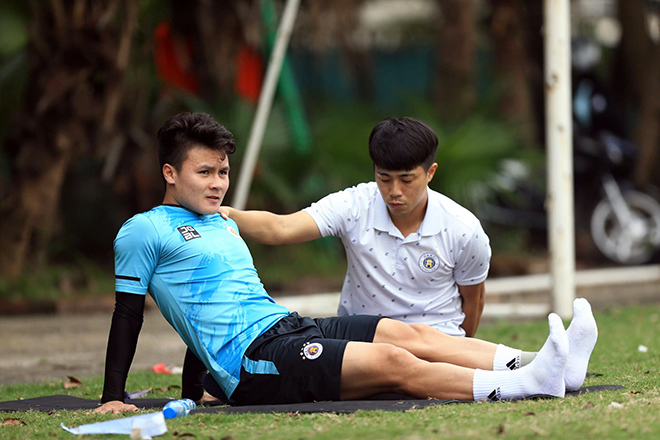 Quang Hải dính chấn thương và nhiều khả năng không ra sân ở trận Hà Nội làm khách trước Hải Phòng ngày 13/3.