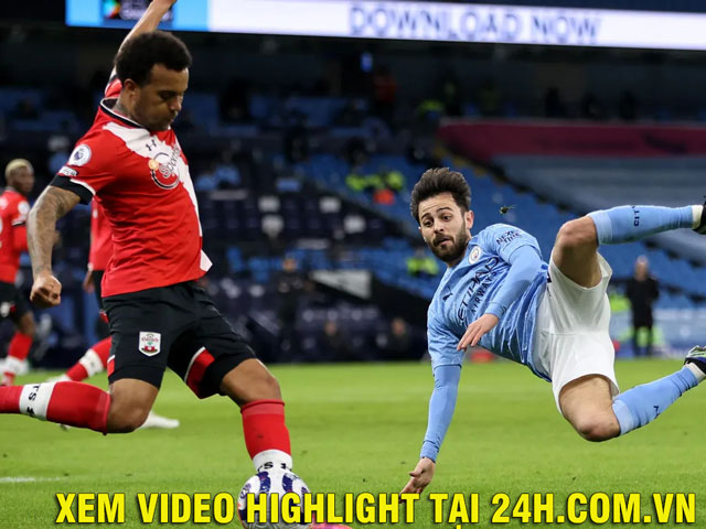 Video Man City - Southampton: Đại tiệc tấn công, mãn nhãn 7 bàn