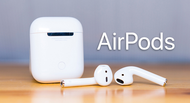 Tai nghe AirPods.