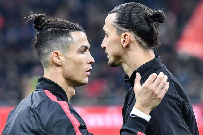 CR7 có lẽ sẽ cần nhìn và học Ibrahimovic