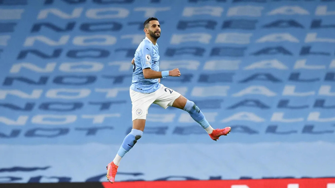 Mahrez thi đấu cực hay khi đấu với Southampton