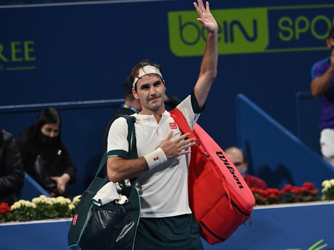 Roger Federer bị loại khỏi Qatar Open chỉ sau 2 trận đấu