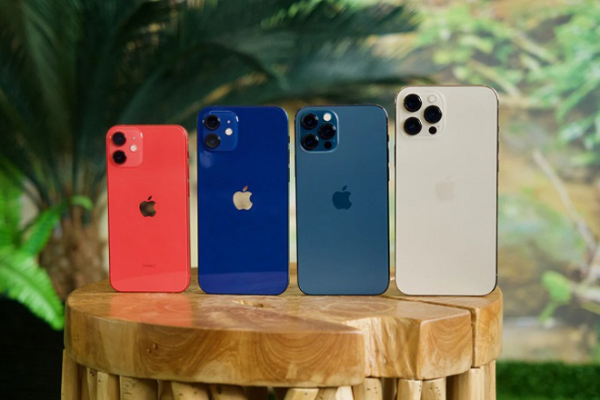iPhone 12 Mini, iPhone 12, iPhone 12 Pro và iPhone 12 Pro Max.