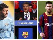 Bóng đá - Barca săn Aguero phò tá Messi: Tân chủ tịch ra yêu sách nghiệt ngã