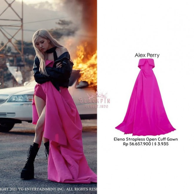 Nhà thiết kế Nguyễn Công Trí xác nhận Rosé (Black Pink) diện trang phục của  mình trong MV “On The Ground” • RGB