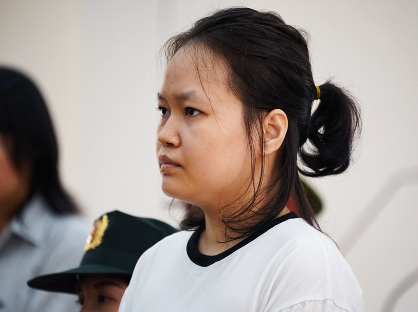 &nbsp;Phạm Thị Thiên Hà, chủ mưu vụ án, bị toà sơ thẩm tuyên án tử hình.