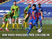 Bóng đá - Video Crystal Palace - West Brom: Bước ngoặt 11m, &quot;tường thành&quot; kiên cố