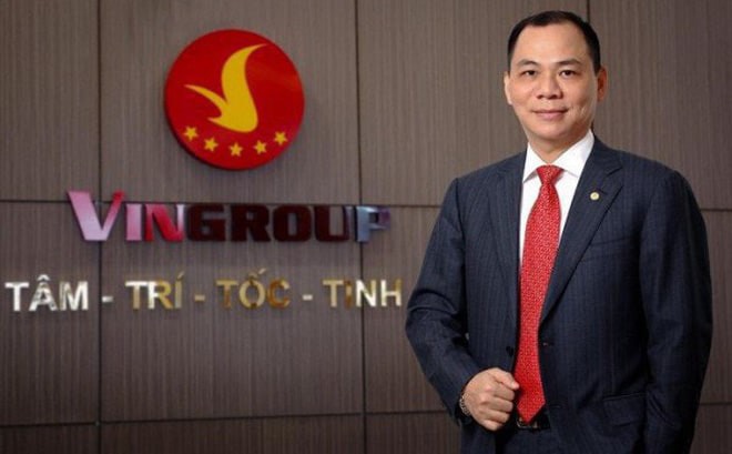 Vingroup của tỷ phú Vượng vừa thu về 2.860 tỷ đồng.