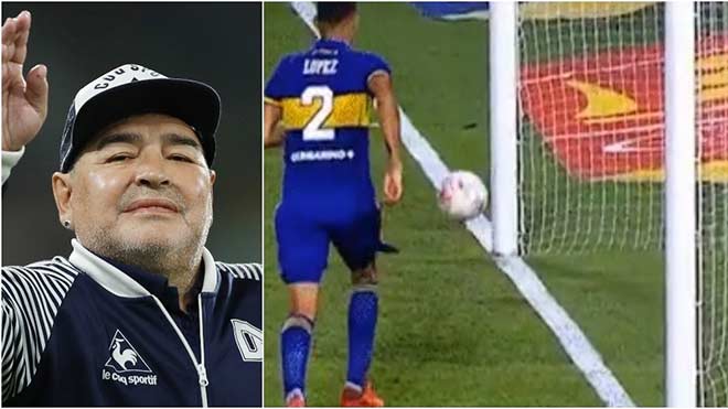 Fan Boca Juniors cho rằng linh hồn của Diego Maradona đã cứu đội nhà khỏi một bàn thua mười mươi