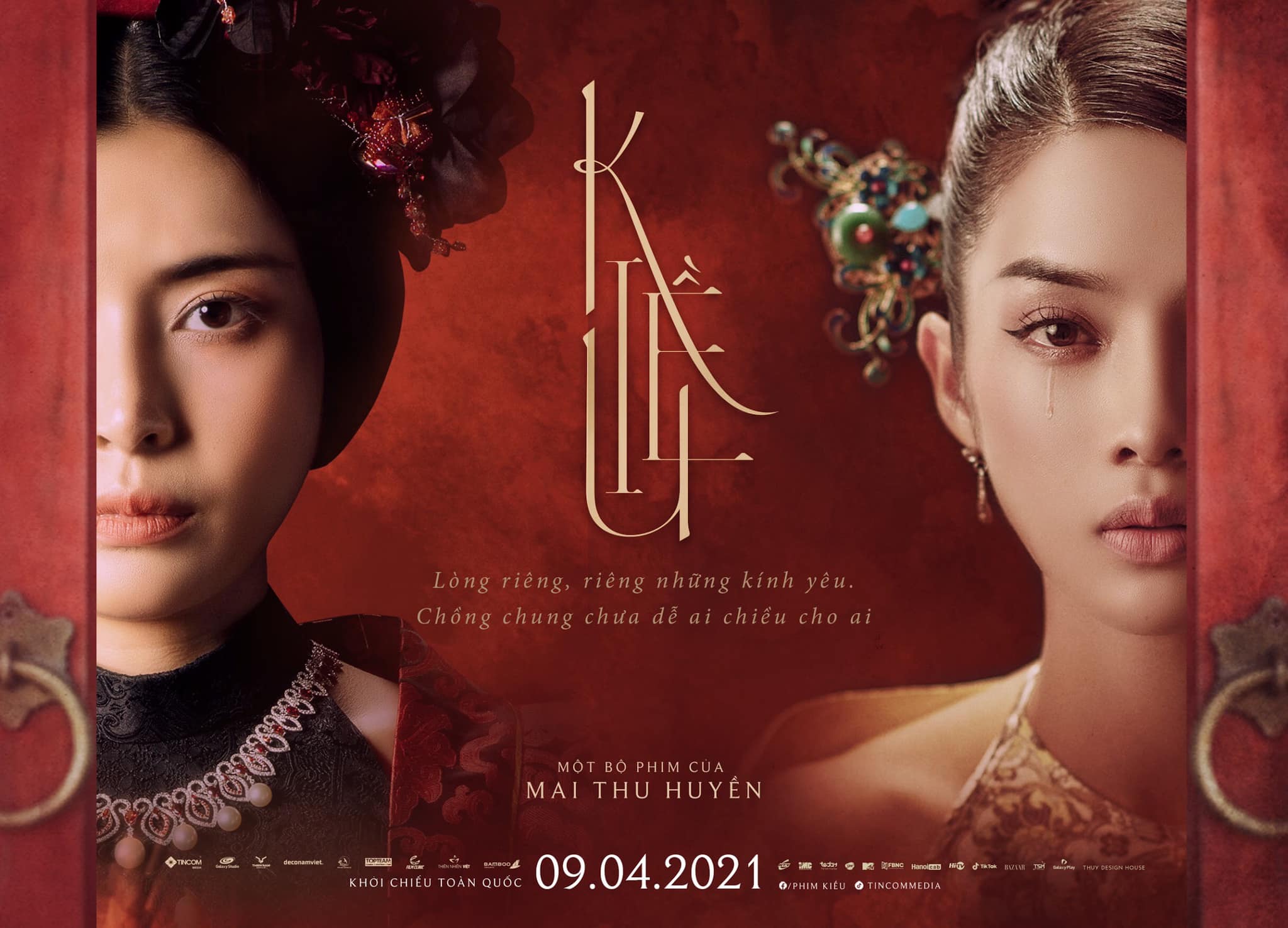 Poster Hoạn Thư và Kiều với ngày khởi chiếu mới