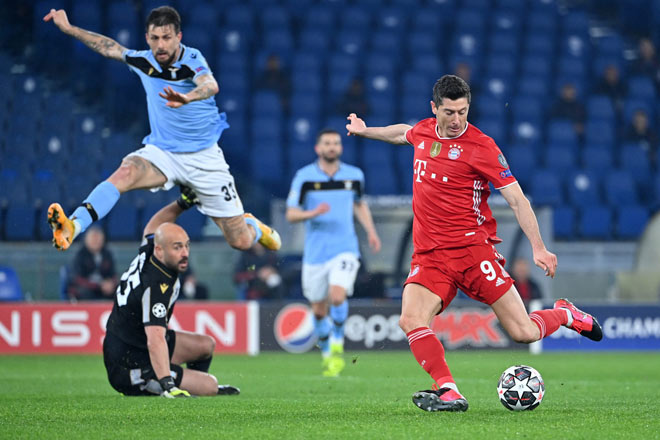 Bayern Munich đại thắng Lazio 4-1 ngay trên đất Ý ở lượt đi