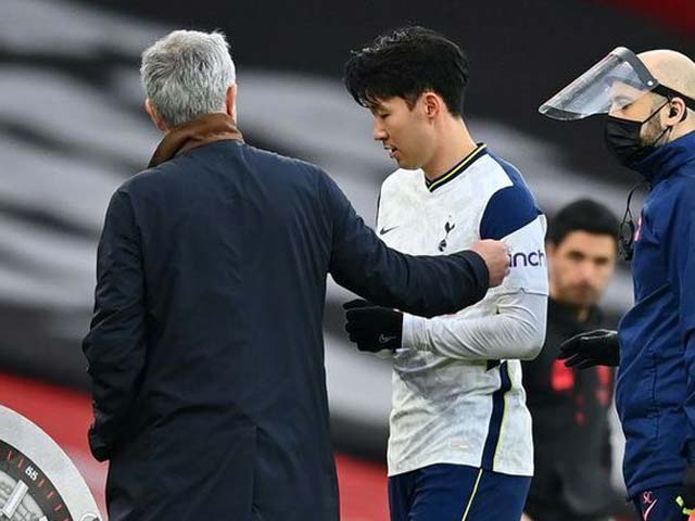 Mourinho không muốn Son Heung Min trở lại chơi cho ĐT Hàn Quốc