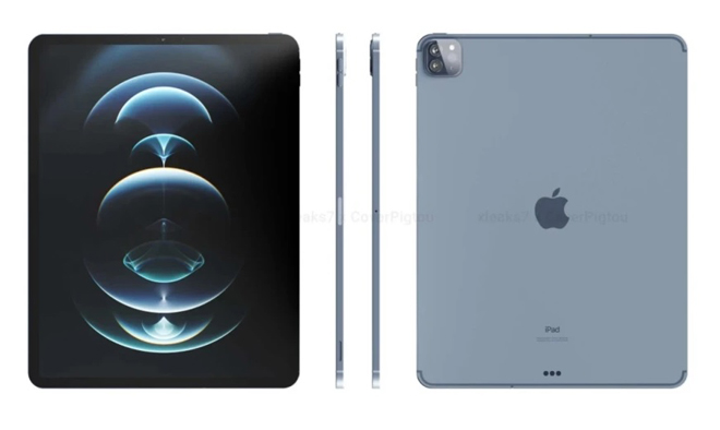 Ảnh concept iPad Pro 2021.