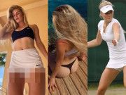 Thể thao - Hot girl tennis 21 tuổi “táo tợn” chụp ảnh khoe vị trí “nhạy cảm”