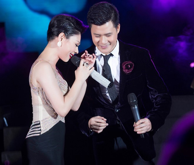 Thanh Thảo và Quang Dũng là một cặp đôi đẹp trên sân khấu Việt.
