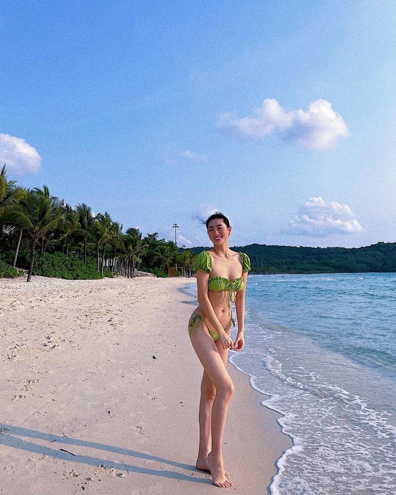 Hoa hậu Cao Bằng xin lỗi mẹ vì “trót” mặc bikini - 1
