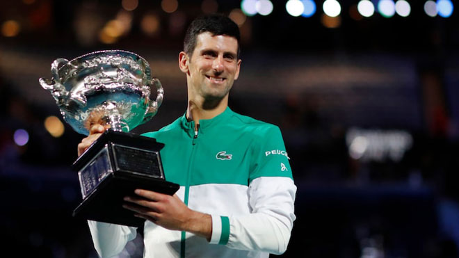 Nole vô địch Australian Open 2021