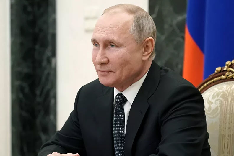 Tổng thống Nga Vladimir Putin.