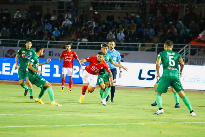 Trực tiếp bóng đá TP HCM - Sài Gòn FC: Vỡ òa penalty cuối trận (Hết giờ) - 4