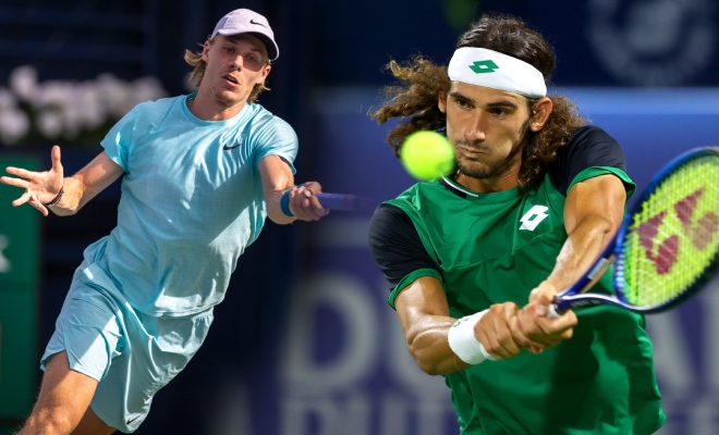 "Hiện tượng"&nbsp;Lloyd Harris hạ&nbsp;Shapovalov để ghi danh vào chung kết&nbsp;Dubai Tennis Championships 2021