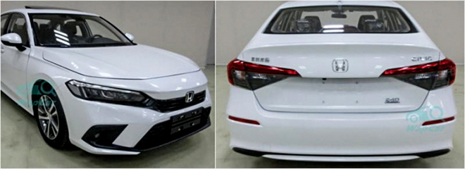 Honda Civic 2022 tiếp tục lộ ảnh thực tế, dự kiến ra mắt vào tháng sau - 2