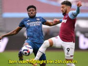 Bóng đá - Video West Ham - Arsenal: Kinh điển 6 bàn, màn gỡ hòa thần sầu