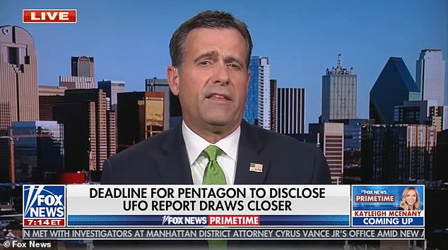 Cựu giám đốc tình báo Mỹ&nbsp;John Ratcliffe xuất hiện trên Fox News.