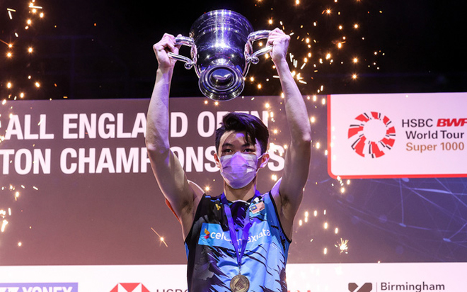 Lee&nbsp;Zii Jia giơ cao danh hiệu All England Open đầu tiên&nbsp;