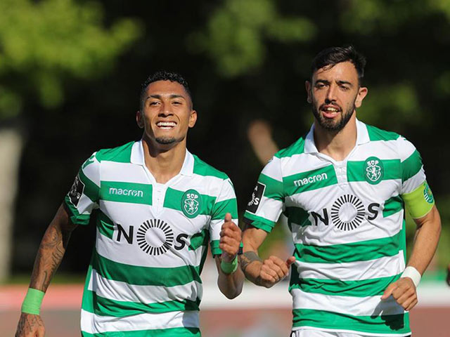 Bruno Fernandes rất ấn tượng với đồng đội cũ Raphinha dù họ chỉ có 1 mùa giải sát cánh cùng nhau ở Sporting Lisbon