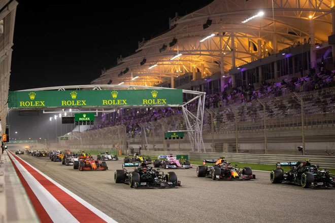 F1 2021 sẽ bắt đầu bằng 1 chặng đua đêm lần đầu tiên trong lịch sử
