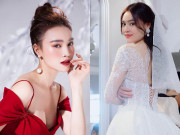 Đời sống Showbiz - Rộ tin chia tay Chi Dân chưa lâu, Ninh Dương Lan Ngọc bất ngờ đăng ảnh mặc váy cô dâu