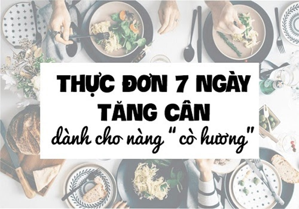 2 thực đơn tăng cân cho người gầy trong 1 tuần hiệu quả nhất - 6