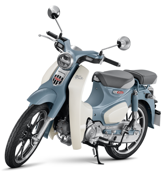 Huyền thoại 2021 Honda C125 thêm bản đen tuyền, nhìn cực chất - 4